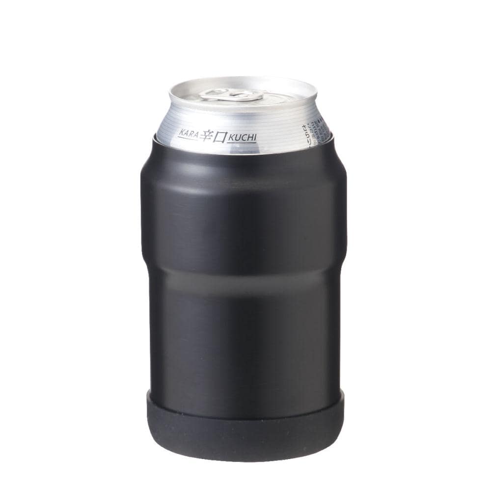 アテーナライフ　保冷缶ホルダー　３５０ｍｌ用　ブラック