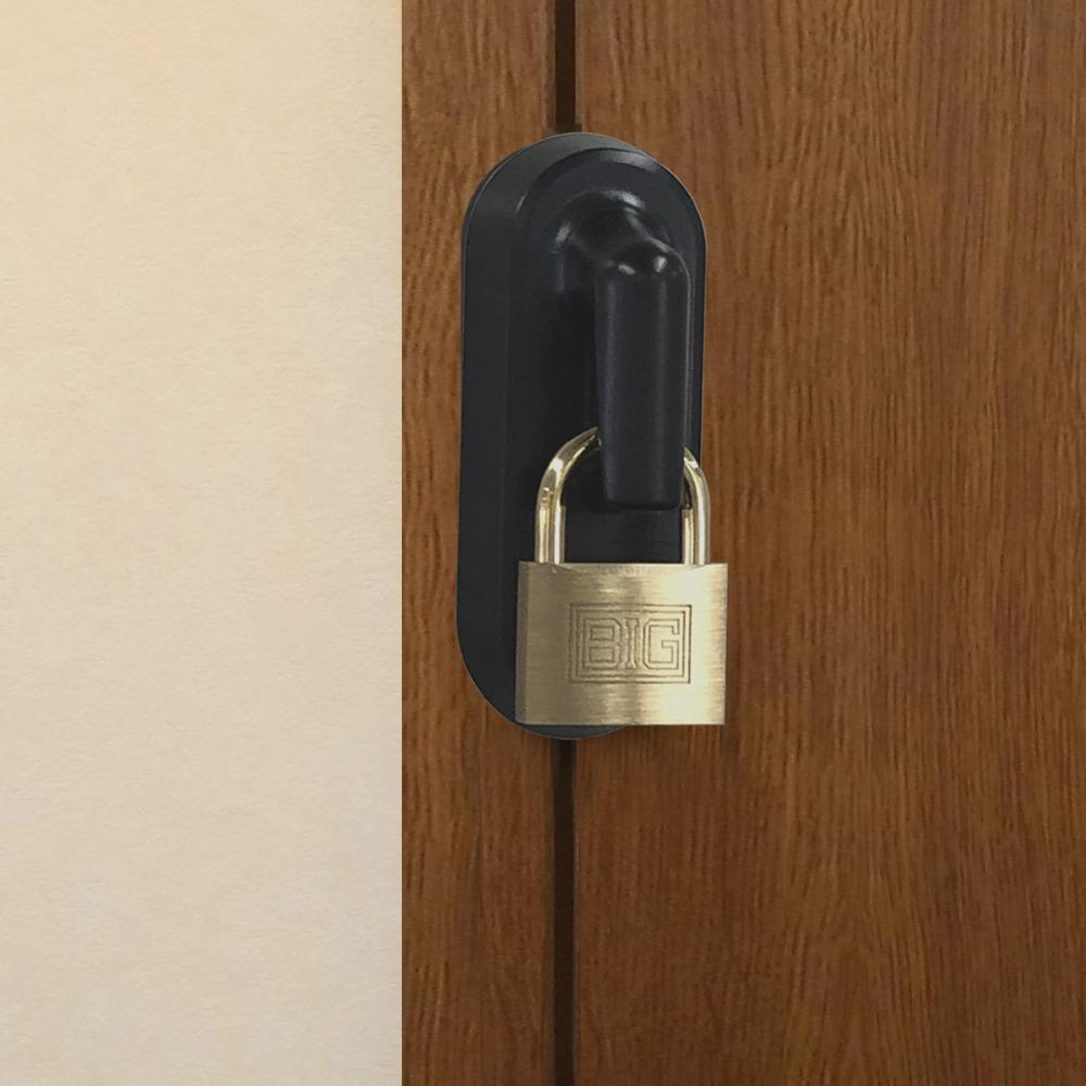 ＳＯＬ　ＨＡＲＤ（ソールハード）　ドアロックプレート＆パドロック　シリンダー錠　１２６０－３５