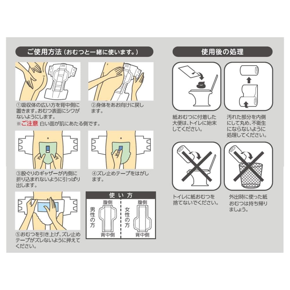 L'CREST(ルクレスト) テープ止め専用尿とりパッド 夜用 30枚