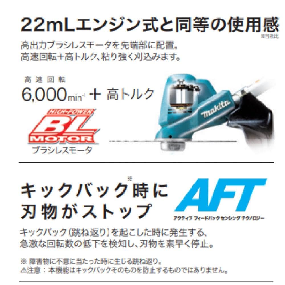 マキタ（Ｍａｋｉｔａ） 充電式草刈機 バッテリ２個付 １８Ｖ ３Ａｈ ＭＵＲ１９０ＳＤＳＦ の通販 ホームセンター コメリドットコム