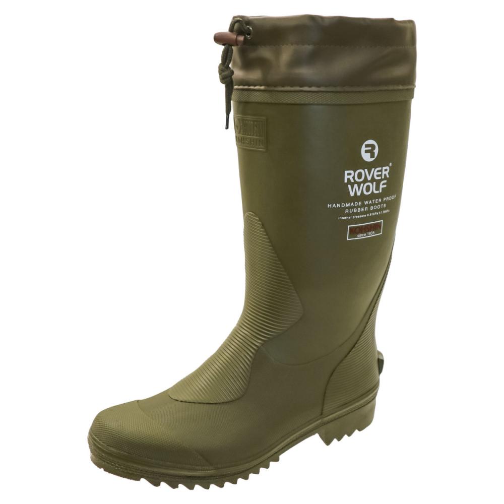 弘進ゴム　紳士用長靴　ローバーウルフ　Ｇ－３７１８　オリーブ　２５．０ｃｍ