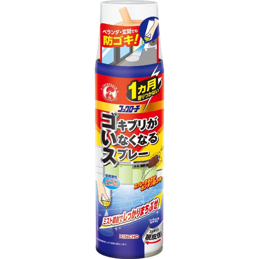 金鳥　ゴキブリがいなくなるスプレー　Ｍサイズ　２００ｍＬ　殺虫剤