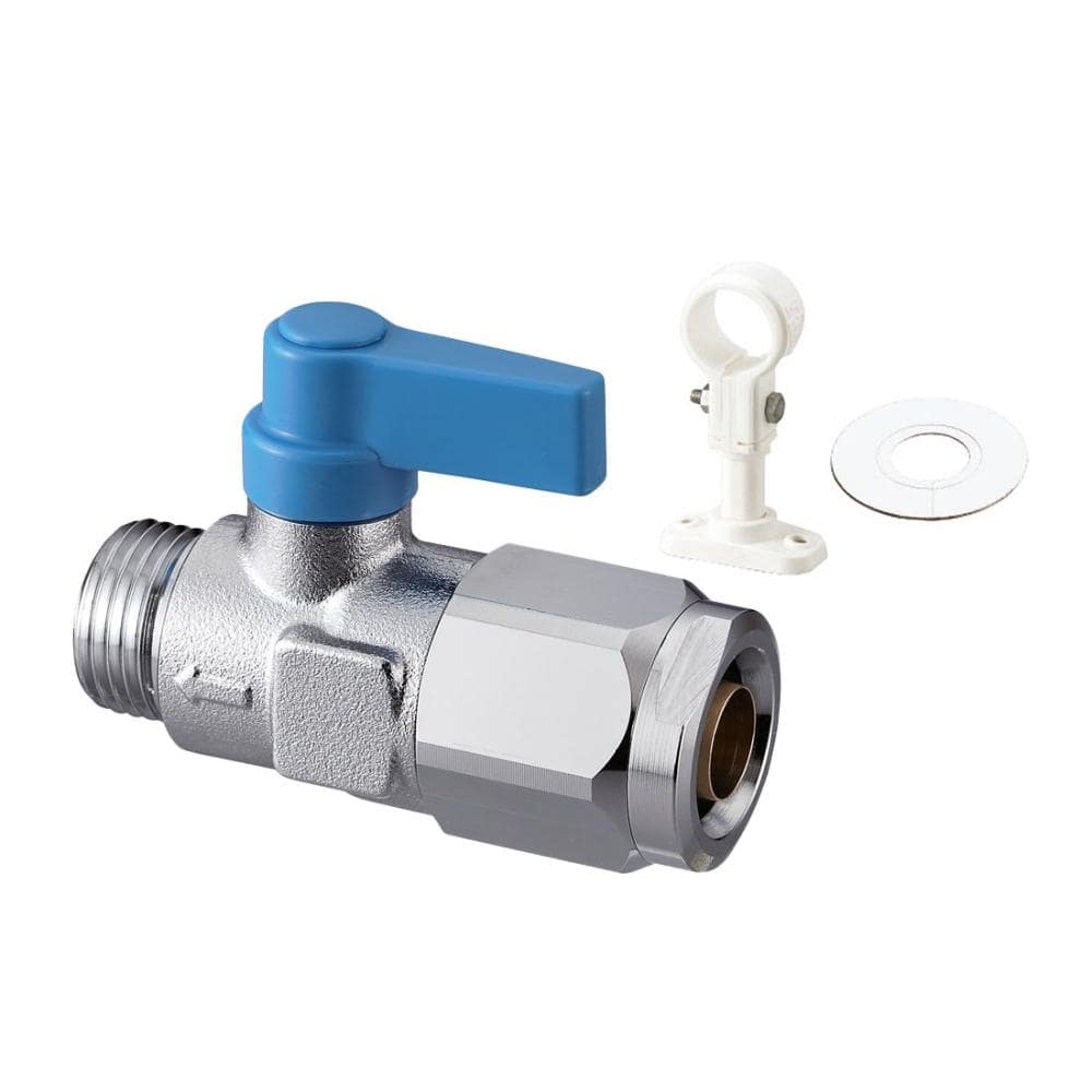 オンダ製作所　流量調整ボールバルブ　ブルー　ＷＢ２７－１３１３ＭＢ－Ｓ－１　Ｇ１／２×１３Ａ