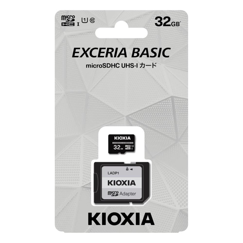 キオクシア microSDHCメモリカード UHS-I 32GB