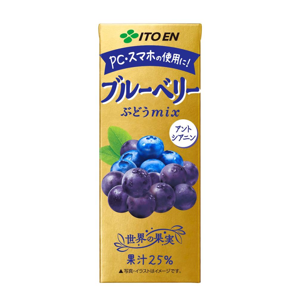 伊藤園　ブルーベリーＭＩＸ　紙パック　２００ｍＬ