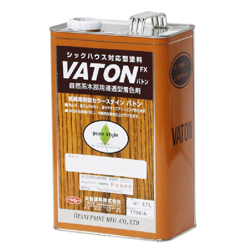 大谷塗料　ＶＡＴＯＮ（バトン）－ＦＸ　＃５０５　グレー　３．７Ｌ