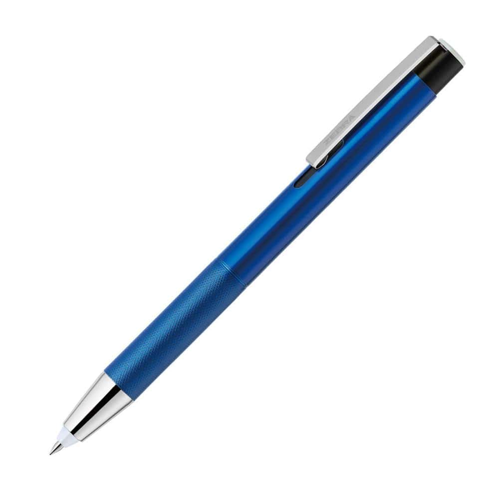 ゼブラ　油性ボールペン　ライトライトアルファ　白色ＬＥＤ　ブルー軸　黒インク０．７ｍｍ　Ｐ－ＢＡ９６－ＢＬ
