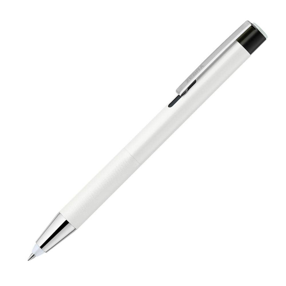 ゼブラ　油性ボールペン　ライトライトアルファ　白色ＬＥＤ　ホワイト軸　黒インク０．７ｍｍ　Ｐ－ＢＡ９６－Ｗ