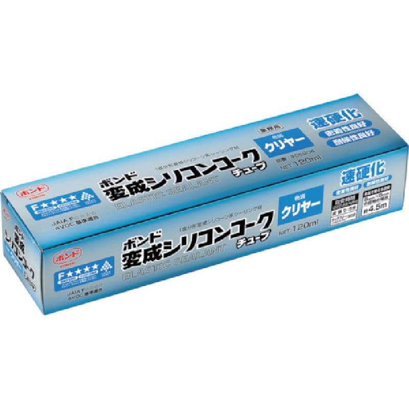 コニシ　ボンド　変成シリコンコーク　クリヤー　チューブ　１２０ｍＬ