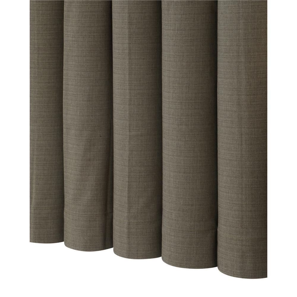 ドレープカーテン　完全遮光　ＵＬＳ００２　ブラウン　幅１００×丈２２０ｃｍ　２枚組