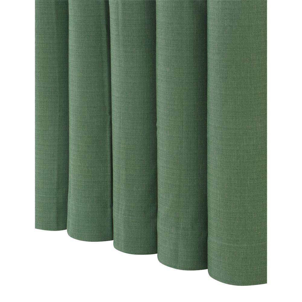 ドレープカーテン　完全遮光　ＵＬＳ００２　ダークグリーン　幅１００×丈１０５ｃｍ　２枚組
