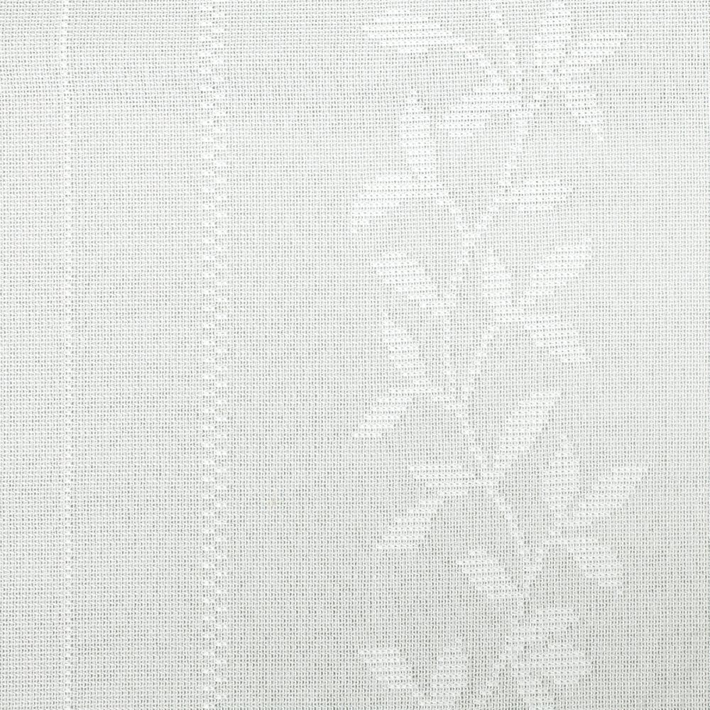 アテーナライフ　レースカーテン　クヌース　花粉キャッチ　ホワイト　１００×１３３ｃｍ　２枚組