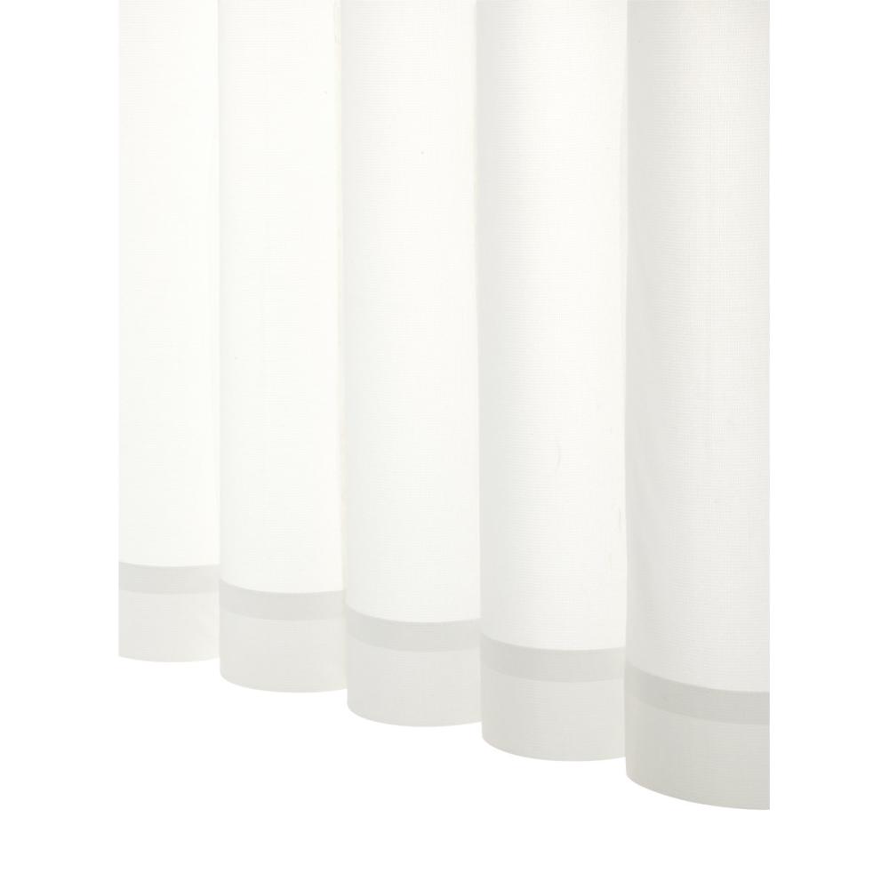 レースカーテン　カロル　遮熱　ホワイト　１５０×２１３ｃｍ　１枚入り