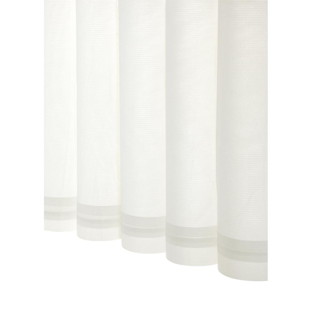 アテーナライフ　遮熱二重レースカーテン　スプレモ　ホワイト　幅１００ｃｍ　２枚組　各サイズ