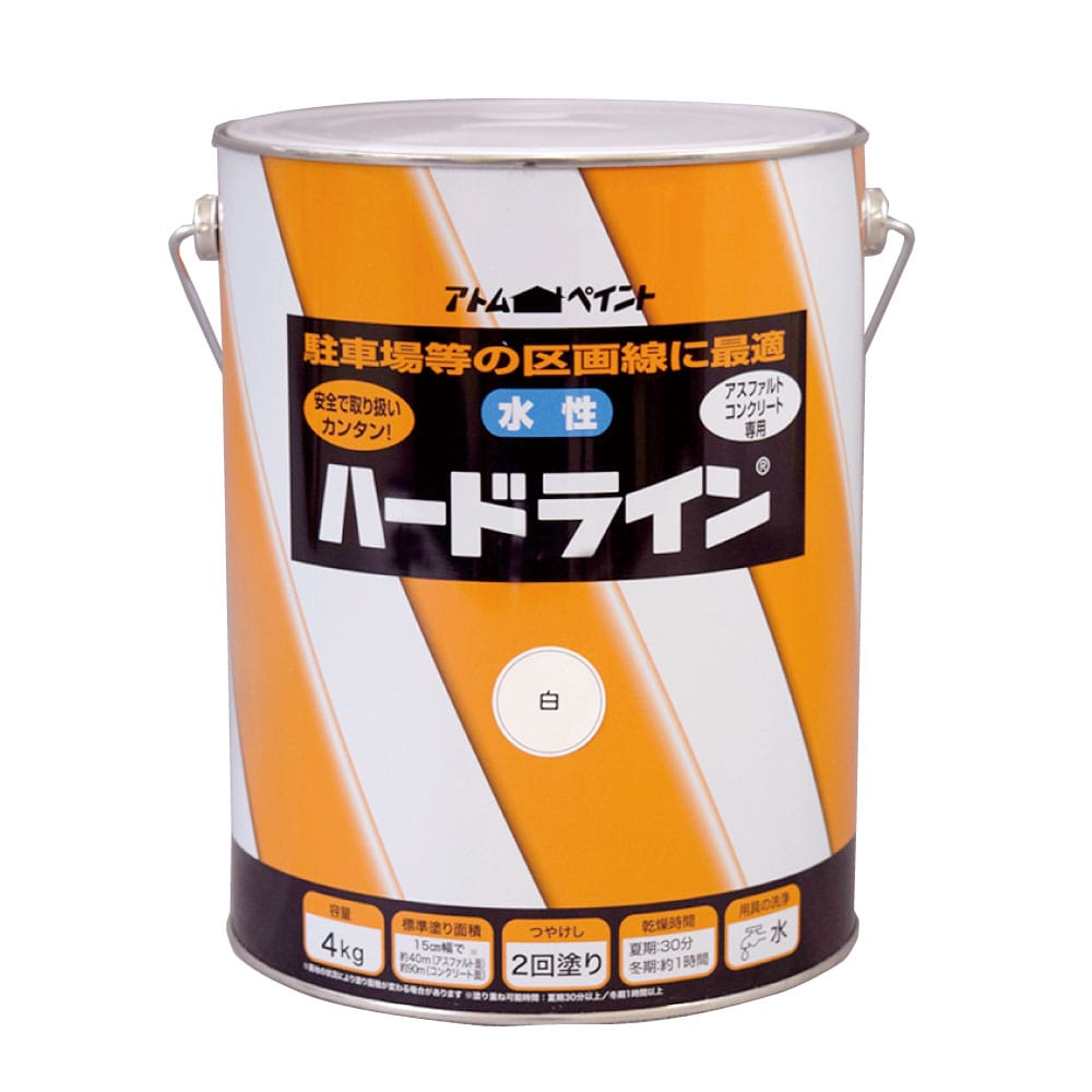 アトムハウスペイント 水性ハードライン 16kg 白 の通販 アトムハウスペイント 水性ハードライン 16kg 白 の通販