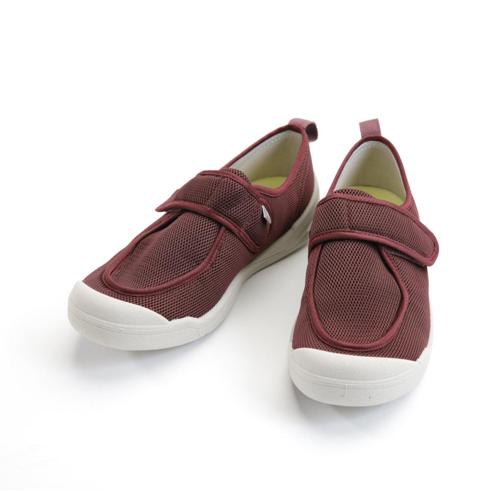 早快ホスピタルシューズ　病院・施設用　ワインレッド　Ｌサイズ