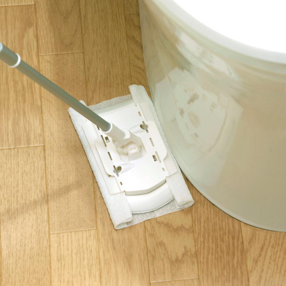 PETP13MSフローリング傷防止　透明タイプ　はがせるタイプ　床暖房対応フローリングの保護シートMS　サイズ：92cm×60cm　日本製　滑らない 床 ペット