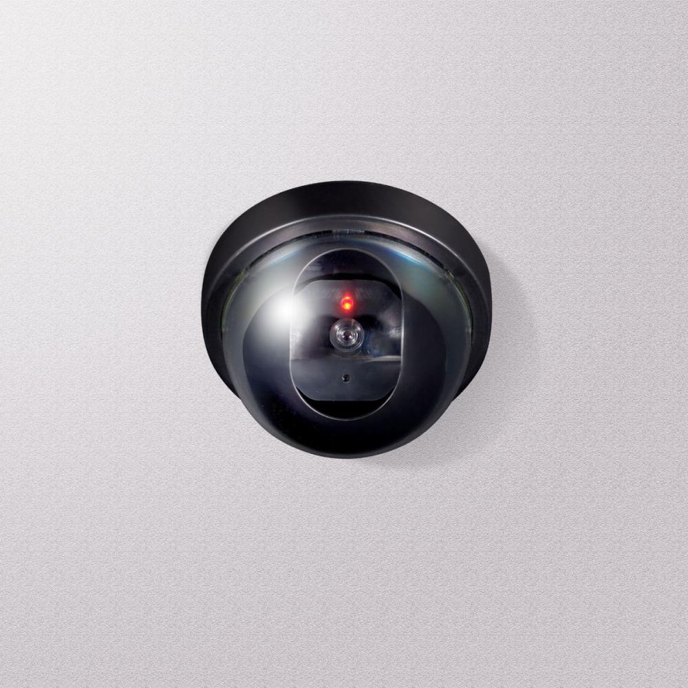 ＥＬＰＡ　人に反応して赤色ＬＥＤが点滅するドーム型ダミーカメラ　ＤＣ－００２