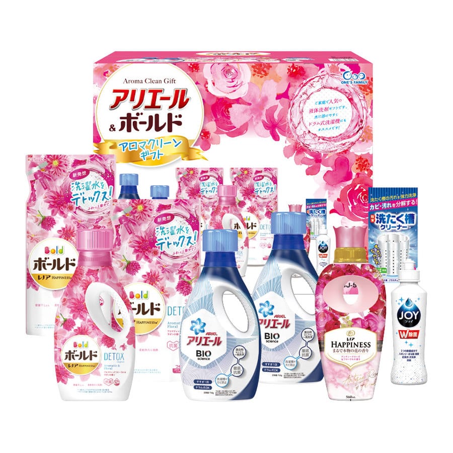 お中元ギフト アリエール ボールド アロマクリーンギフト ａｂｊ ５０ｅの通販 ホームセンター コメリドットコム