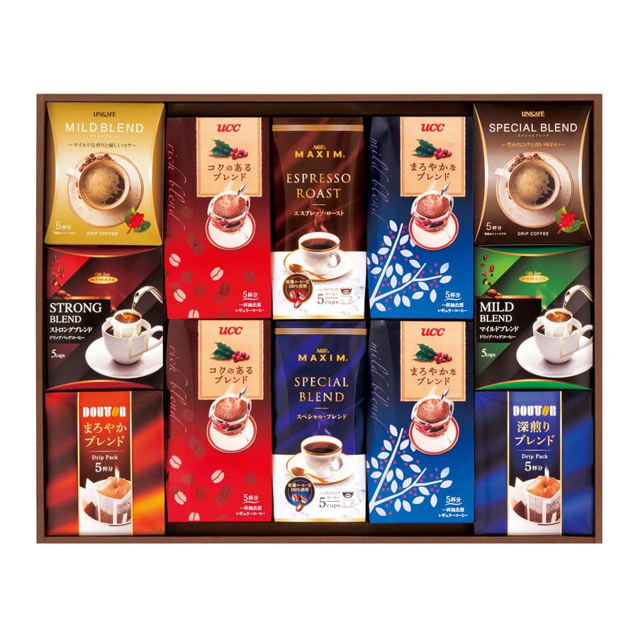 お中元ギフト ｕｃｃ ドトール ハマヤコーヒーバラエティギフト ｒｈｕ ６０の通販 ホームセンター コメリドットコム