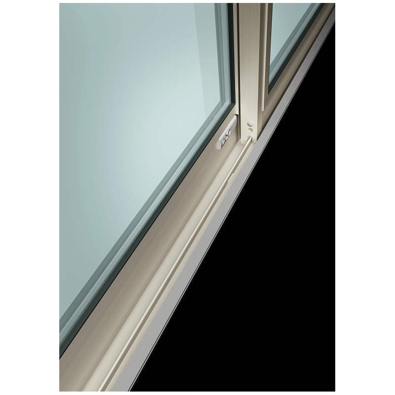 引違い窓　フレミングＪ　幅１５４０×高さ１８３０ｍｍ　シングルガラス：透明５ｍｍ　枠色：Ｂ１ブラウン