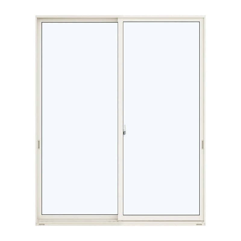 引違い窓　エピソードⅡ　ＮＥＯ　幅１６４０×高さ２２３０ｍｍ　ペアガラス：透明　枠色：外ホワイト　内クリア