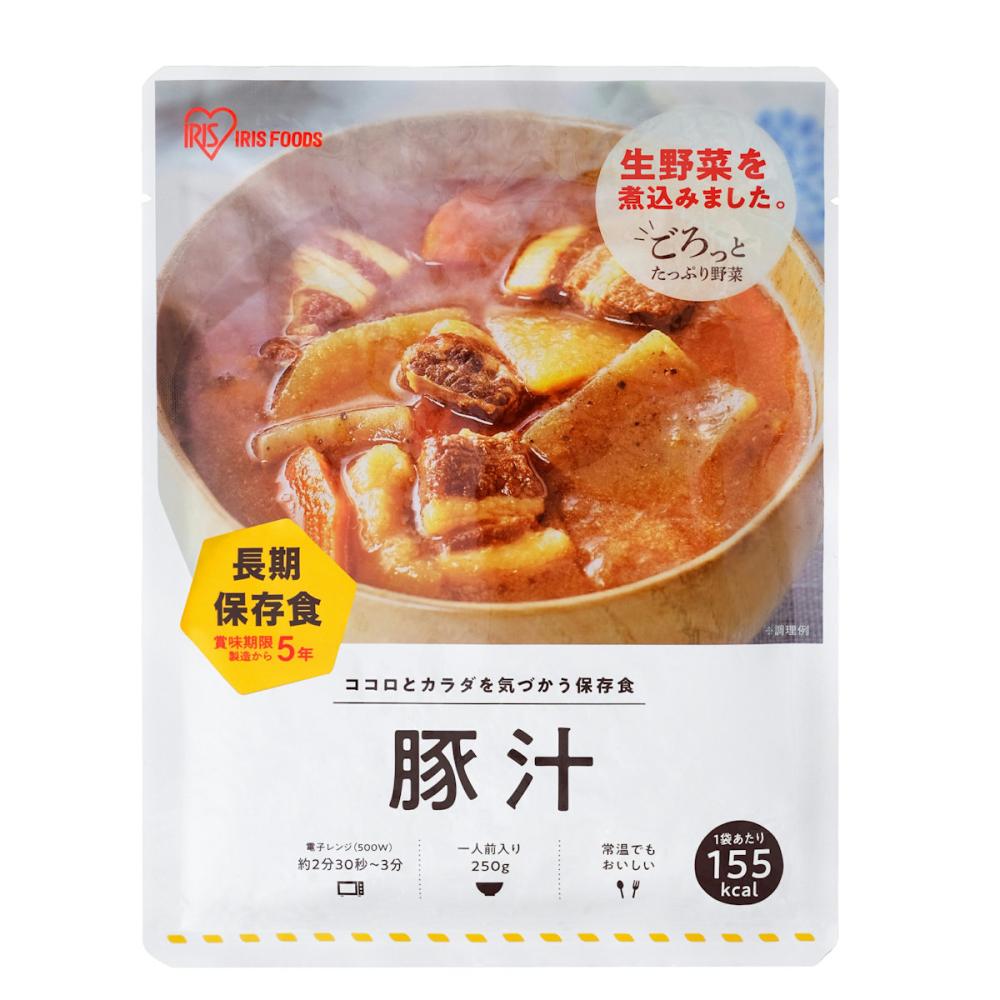 アイリスフーズ 災対食豚汁 250g