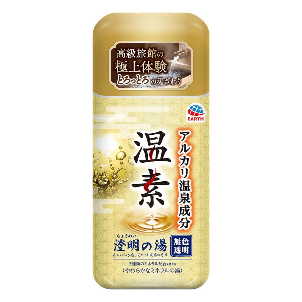 アース製薬　温素　澄明の湯　６００ｇ