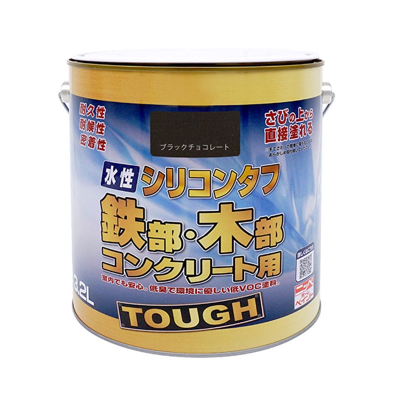 ニッペホームプロダクツ 水性高耐久鉄部木部用塗料 ブラック ニッペホームプロダクツ 水性高耐久鉄部木部用塗料 ブラック