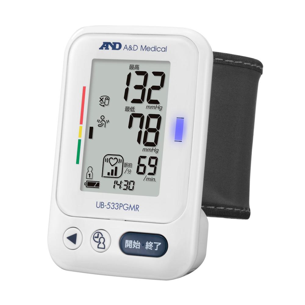 エーアンドデー　手首式血圧計　ＵＢ－５３３Ｂ－ＪＣ２１