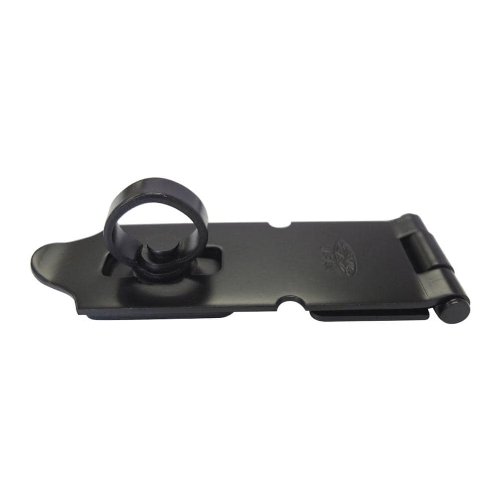 NewHikari ストロング掛金 鉄 マットブラック 115mm SH-LK115BK