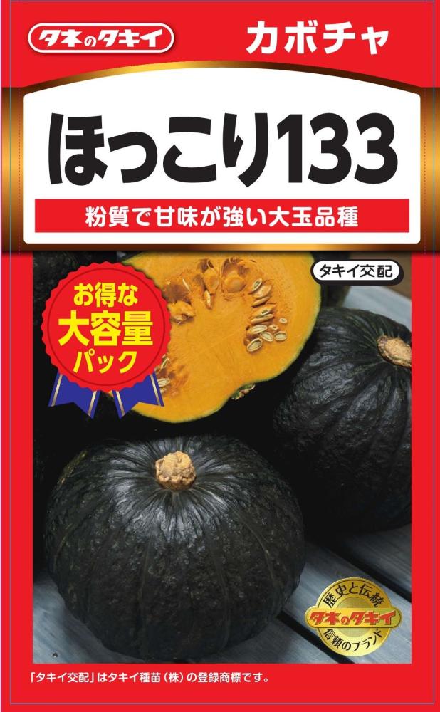 カボチャ種子　大容量パック　ほっこり１３３