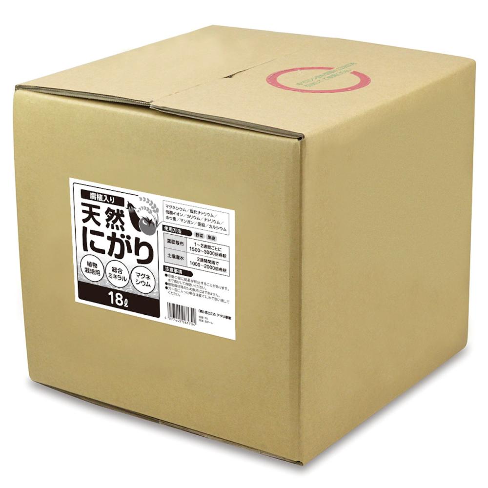 腐植入り天然にがり　１８Ｌ
