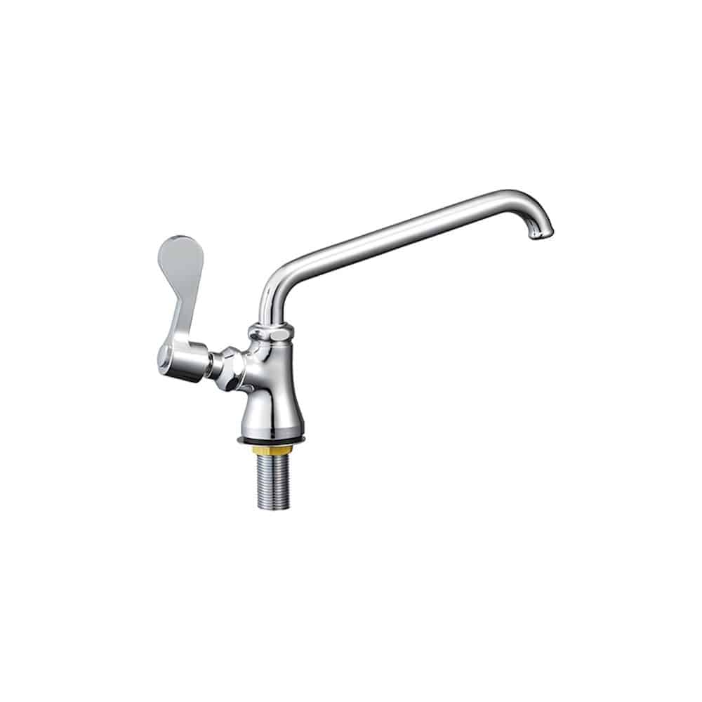 ＳＡＮＥＩ（サンエイ）　レバー式立形上向自在水栓　左ハンドル　厨房　Ａ５３７０Ｌ－１３