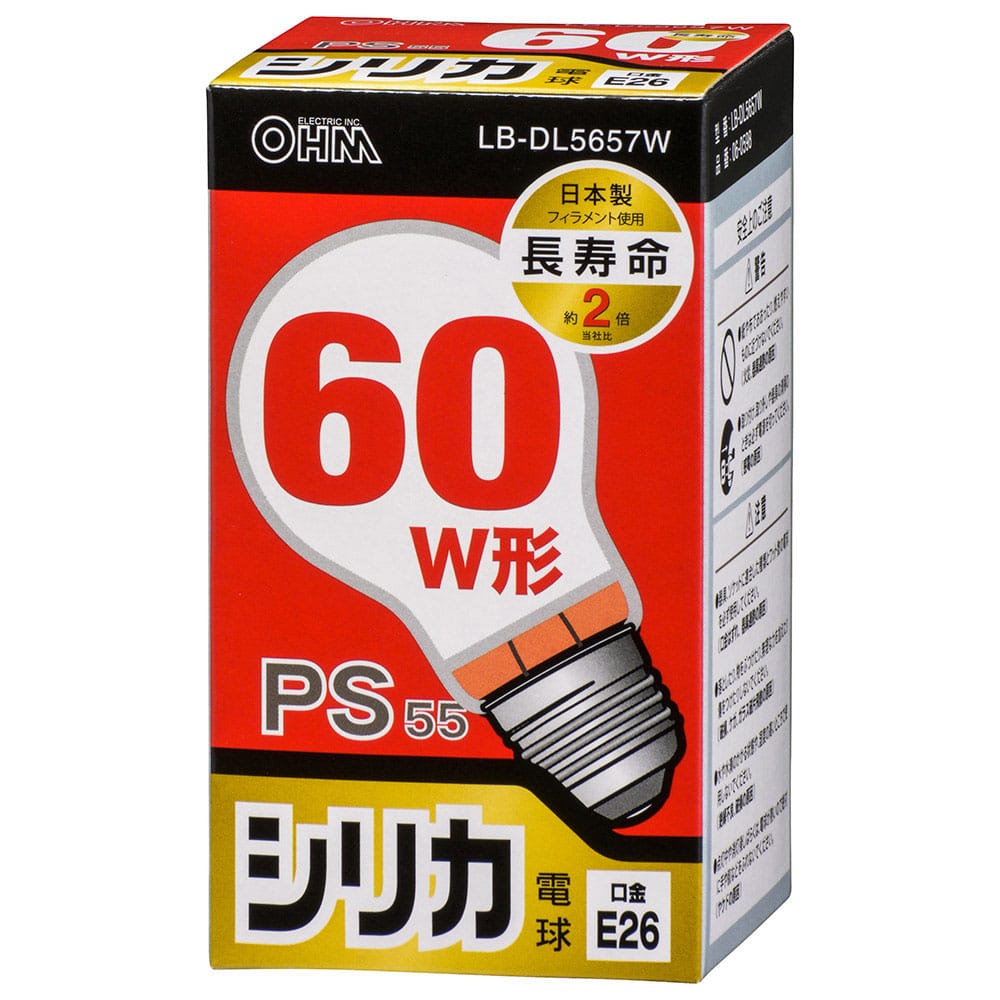 市場 Panasonic 口金E17 ホワイト 40形 ミニクリプトン電球