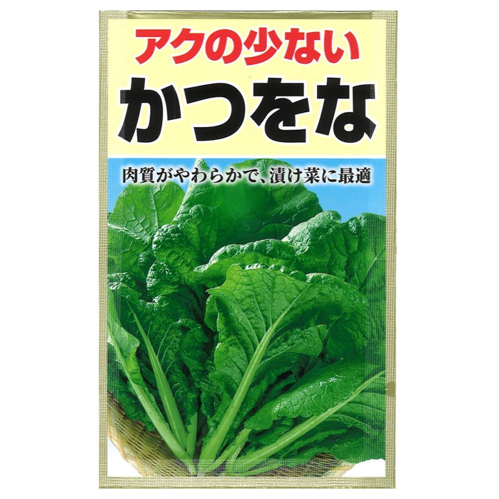 タカナ種子　アクの少ない　かつをな