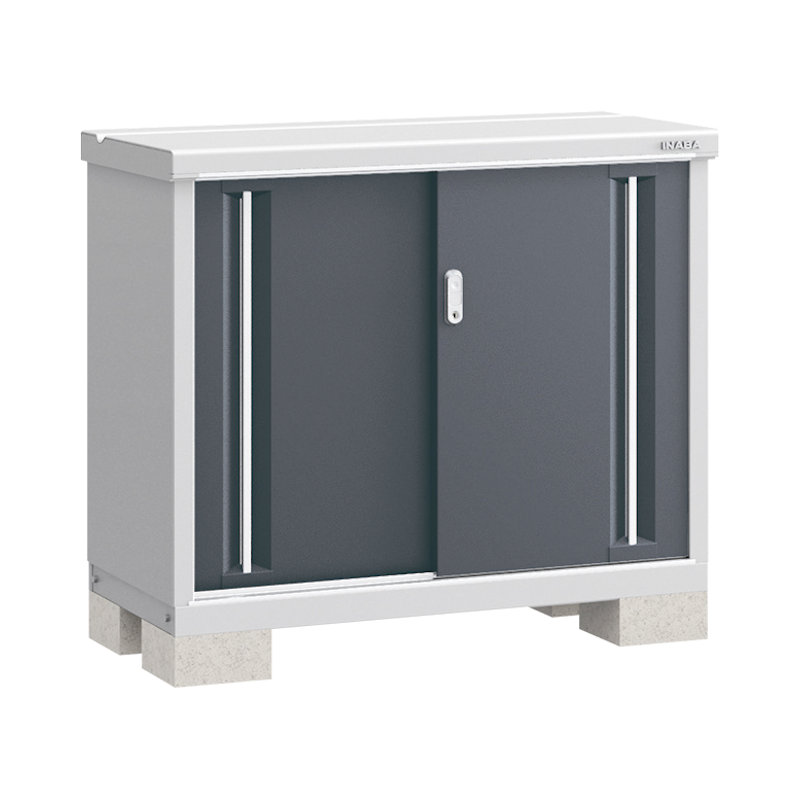 イナバ　シンプリーＭＪＸ－１１５Ａ　全面棚　グリーン　約幅１．１×奥行０．６ｍ