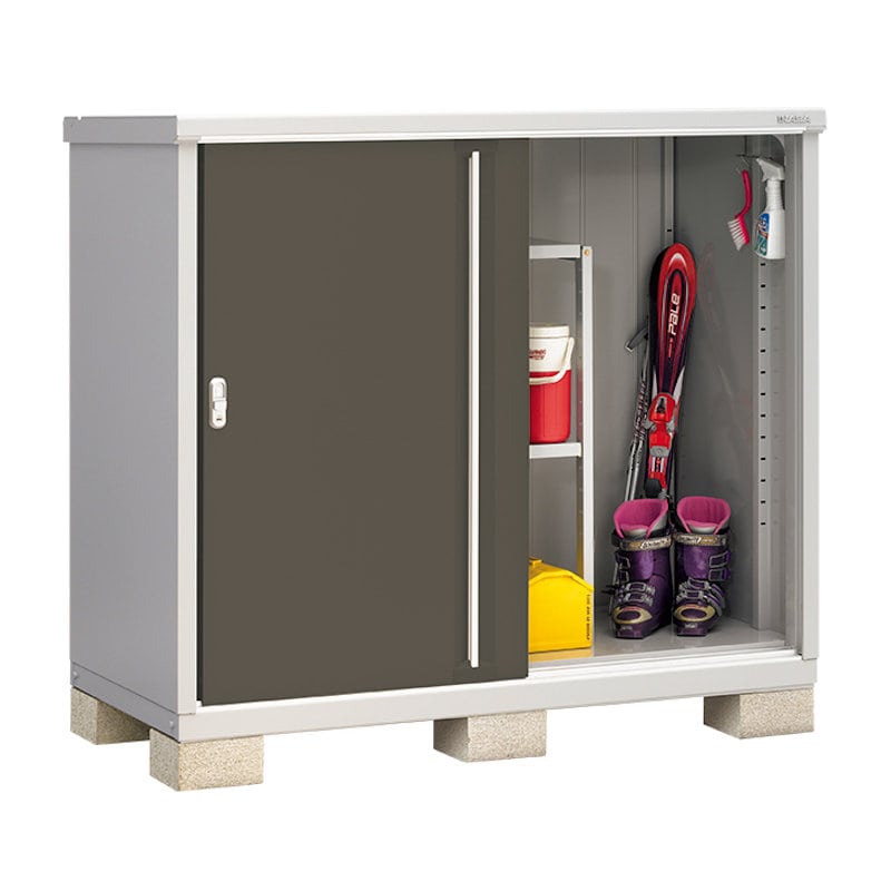 イナバ　シンプリーＭＪＸ－１５７ＣＰ　長もの収納　グリーン　約幅１．６×奥行０．８ｍ