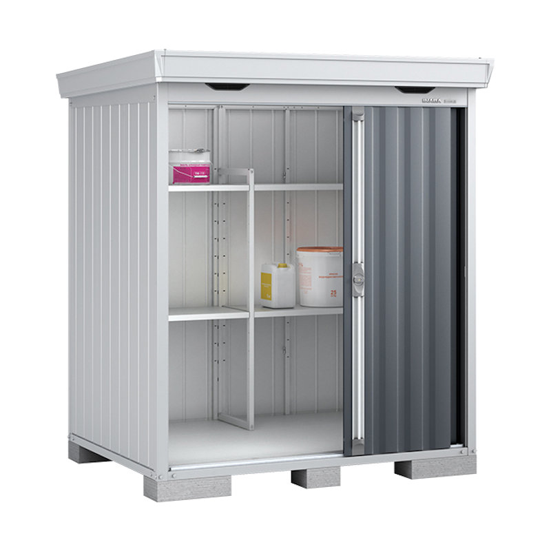 イナバ　フォルタＦＳ－１８１４Ｈ　多雪型　シルバー　約幅１．８×奥行１．４ｍ