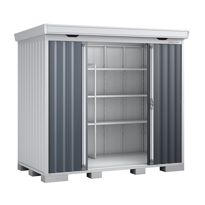 イナバ　フォルタＦＳ－２６１４Ｈ　標準補強セット　多雪・豪雪型　グレー　約幅２．７×奥行１．４ｍ