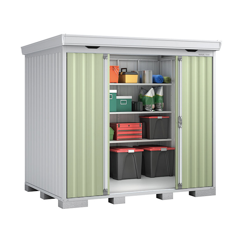 イナバ　フォルタＦＳ－２６１８Ｈ　標準補強セット　多雪・豪雪型　グリーン　約幅２．７×奥行１．８ｍ