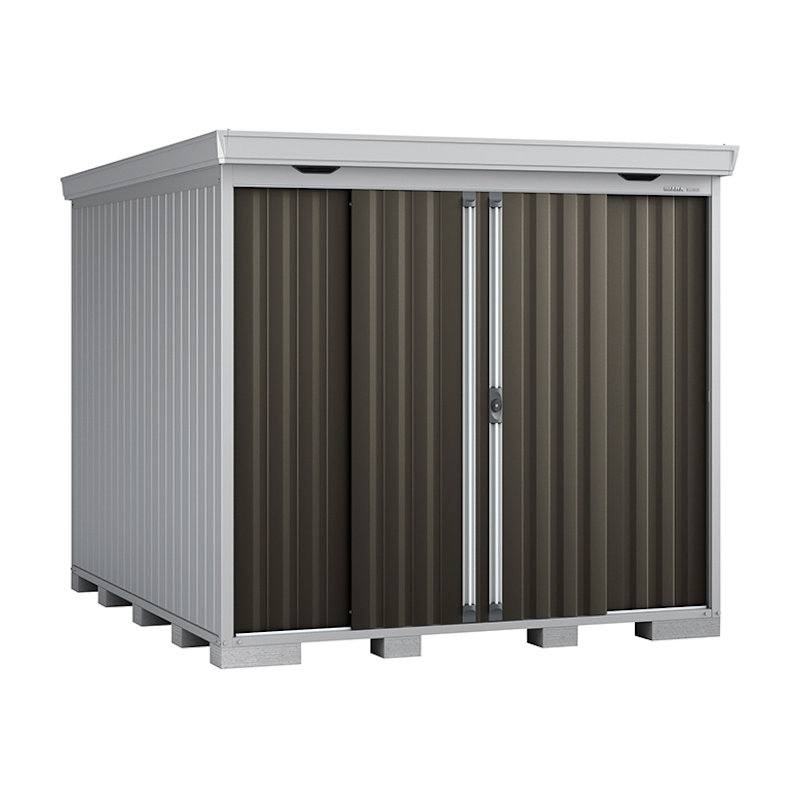 イナバ　フォルタＦＳ－２６３０Ｓ　標準補強セット　多雪・豪雪型　ブラウン　約幅２．７×奥行３．１ｍ