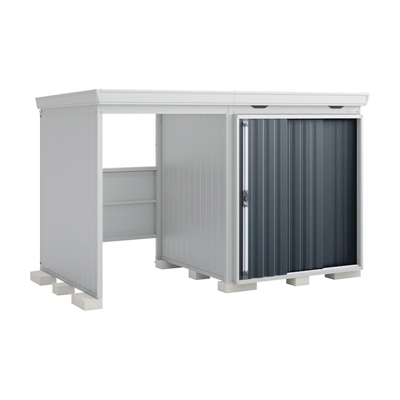 イナバ　フォルタウィズＦＷ－１８１８＋１５ＫＳ　多雪型　グレー　約幅３．４×奥行１．８ｍ