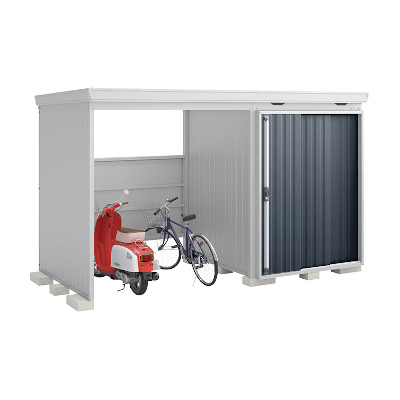 イナバ　フォルタウィズＦＷ－１８１８＋２２ＫＨ　多雪型　グレー　約幅４×奥行１．８ｍ