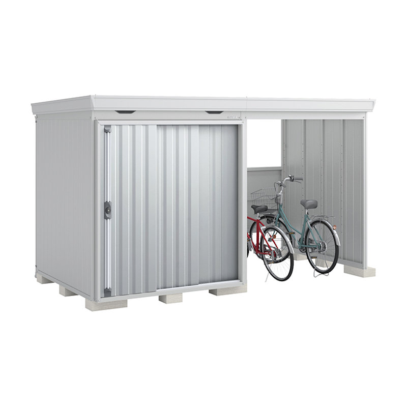 イナバ　フォルタウィズＦＷ－１８Ｋ＋１８１８ＳＡ　多雪型　グレー　約幅３．６×奥行１．８ｍ