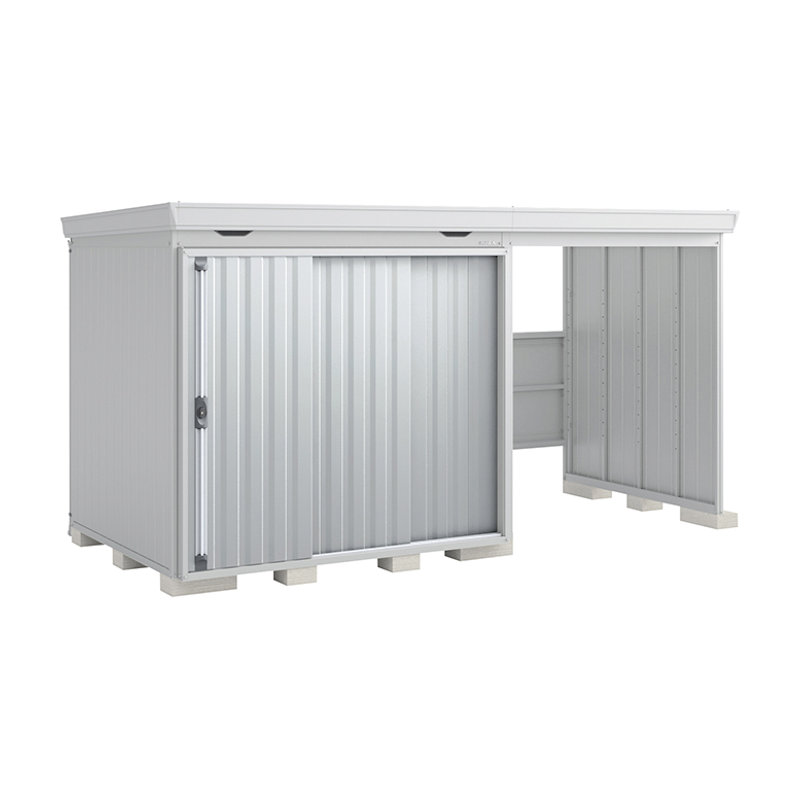 イナバ　フォルタウィズＦＷ－１８Ｋ＋２２１８ＳＡ　シルバー　約幅４×奥行１．８ｍ