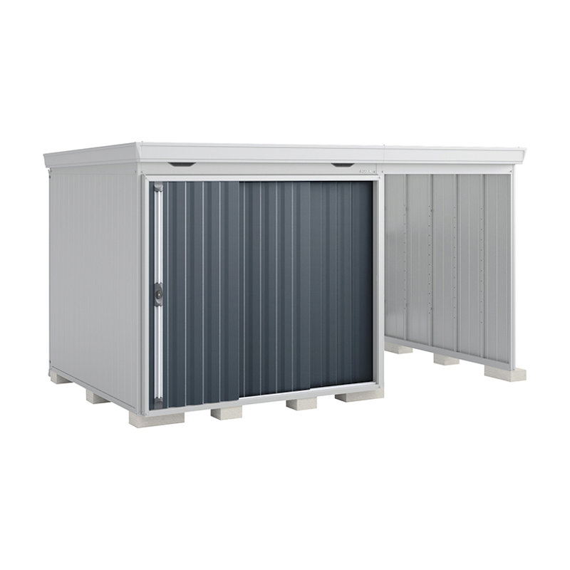 イナバ　フォルタウィズＦＷ－２２２２＋１５ＫＨ　シルバー　約幅３．８×奥行２．３ｍ