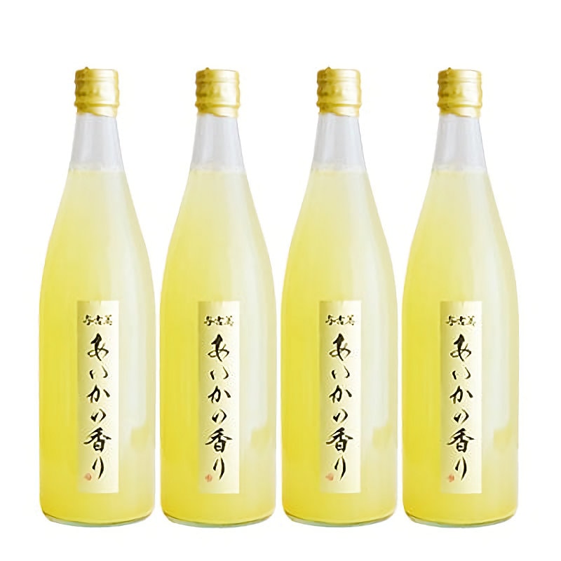 長野県産　幻のりんごあいかの香りリンゴジュース（720ml×４本入）