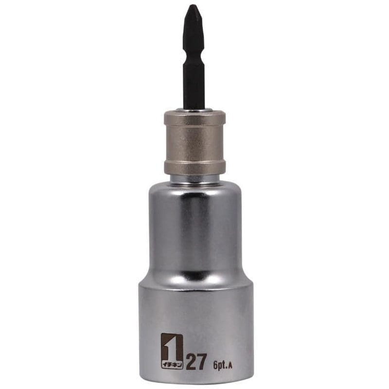 イチネンアクセス 軸交換式落下防止ソケット 27mm 6角 RS27-6K