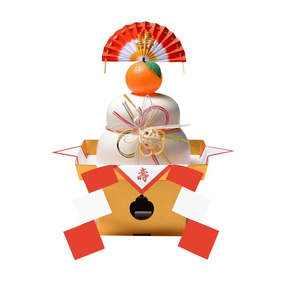 越後製菓　越後の鏡餅　丸餅　個包装　２０号